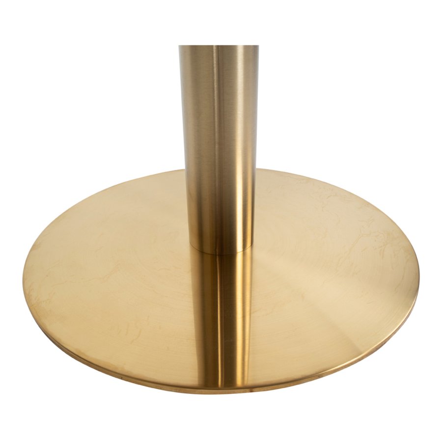 HOUSE NORDIC rund Bolzano spisebord - hvid tr og stl (90)