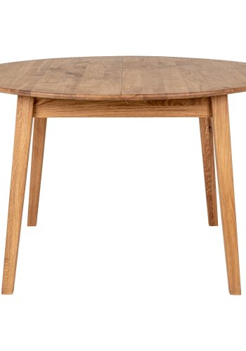 HOUSE NORDIC  Metz Spisebord - Spisebord, olieret eg, indbygget tillgsplade med butterfly funktion 118x118-158x75 cm