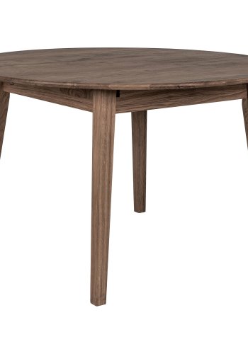 HOUSE NORDIC  Metz Spisebord - Spisebord, smoked olieret eg, indbygget tillgsplade med butterfly funktion 118x118-158x75 cm