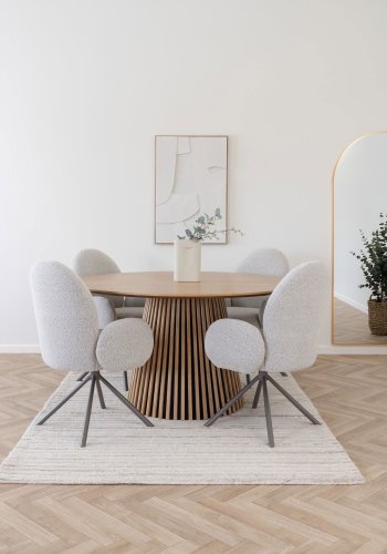 HOUSE NORDIC  Osaka Spisebord - Spisebord, egefiner, natur<br>140x75 cm