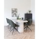 HOUSE NORDIC  Maranola Spisebord - Spisebord, cement look, lysegr 96x200x76 cm
