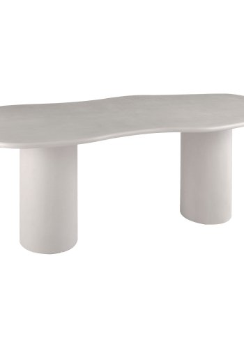 HOUSE NORDIC  Maranola Spisebord - Spisebord, cement look, lysegr 96x200x76 cm