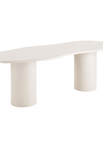 HOUSE NORDIC  Maranola Spisebord - Spisebord, cement look, lysegr 96x240x76 cm