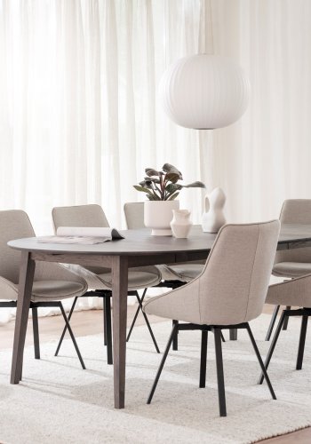 ROWICO Filippa tillgsplade - mrkebrun eg (120x45)