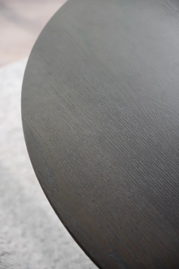 ROWICO Calverton spisebord, rund - brun egefinér og brun eg (120)