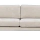 ROWICO Braden 3 pers. sofa - lys beige stof og natur egetr