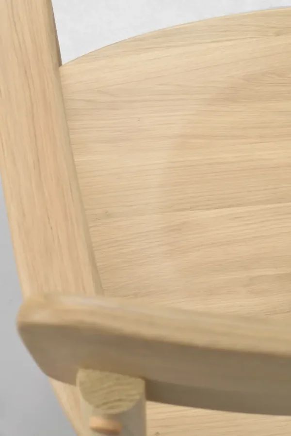 ROWICO Maidstone spisebordsstol, m. armln - natur eg