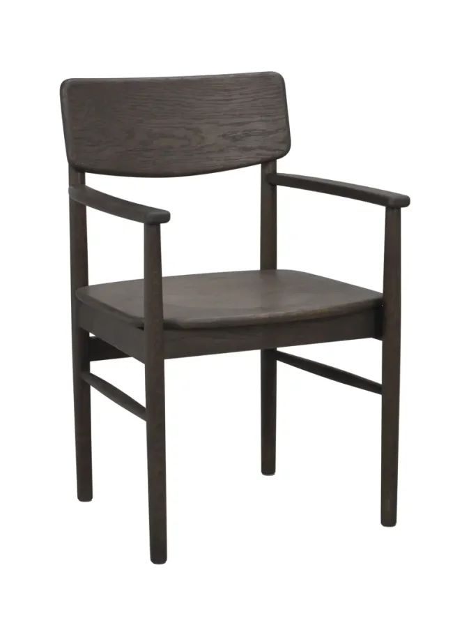 ROWICO Maidstone spisebordsstol, m. armln - brun eg