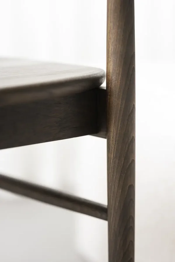 ROWICO Maidstone spisebordsstol, m. armln - brun eg