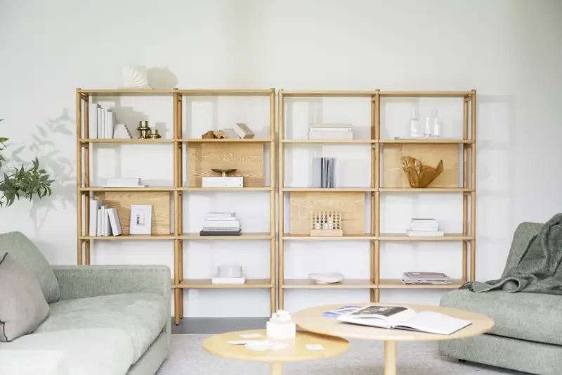 ROWICO Hobart sofabord, rund - natur eg (90)