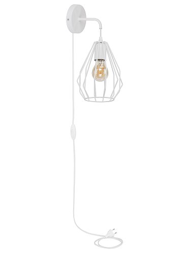 TK Diamant vglampe - hvid stl