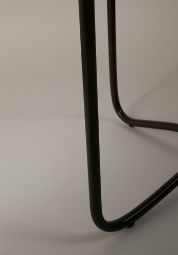 DUTCHBONE Emerald sidebord, rund - grn marmor og sort jern (41)