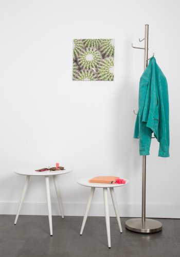 WHITE LABEL LIVING Daven sidebord - hvid tr (st med 2)