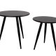 WHITE LABEL LIVING Daven sidebord - sort metal (st med 2)