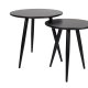 WHITE LABEL LIVING Daven sidebord - sort metal (st med 2)