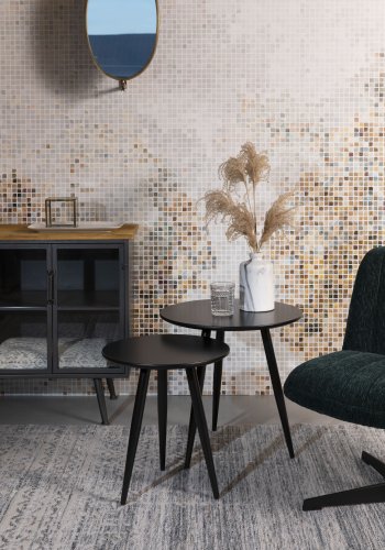 WHITE LABEL LIVING Daven sidebord - sort metal (st med 2)