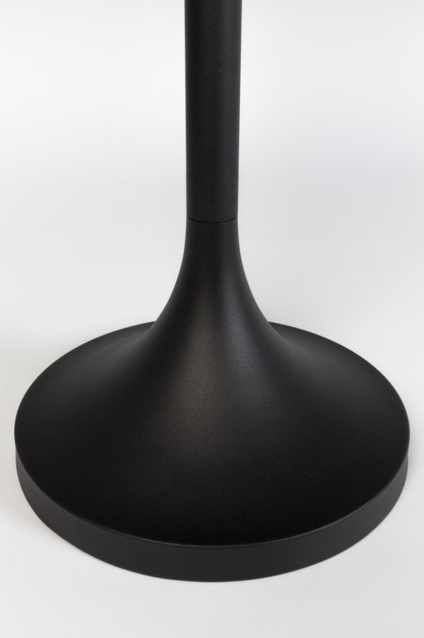 ZUIVER Jason sidebord, rund - sort egetrsfinér og metal (46)