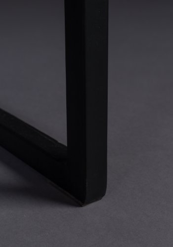 DUTCHBONE Randi sofabord, rektangulr - brun mangotr og stl (110x60)