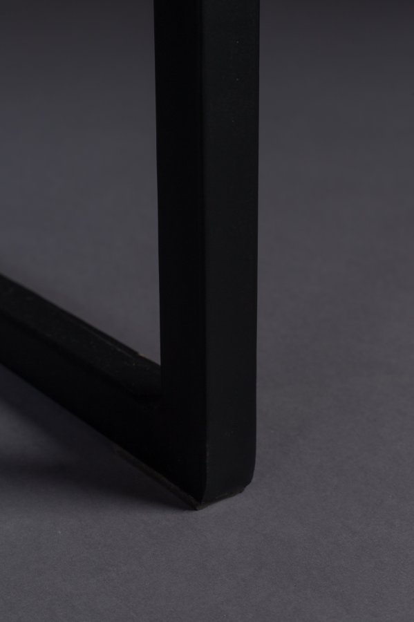 DUTCHBONE Randi sofabord, rektangulr - brun mangotr og stl (110x60)