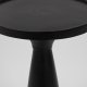 ZUIVER Floss sidebord, rund - sort aluminium (28)