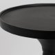 ZUIVER Floss sidebord, rund - sort aluminium (28)