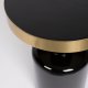 ZUIVER Glam sidebord, rund - guld stl ogsort emalje jern (36)