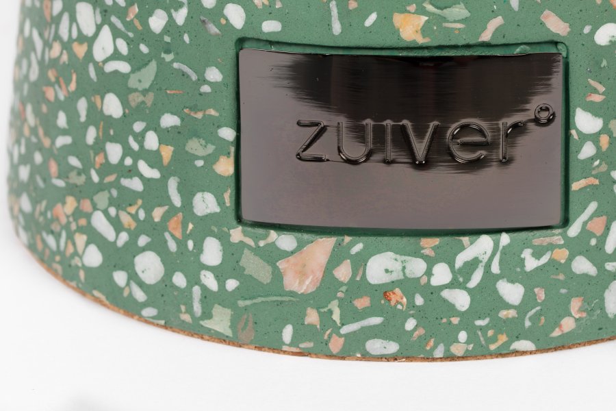 ZUIVER Victoria sidebord, rund - grn terrazzo (41)