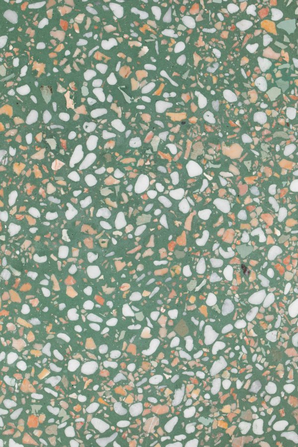 ZUIVER Victoria sidebord, rund - grn terrazzo (41)