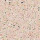 ZUIVER Victoria sidebord, rund - lyserd terrazzo (41)