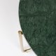 WHITE LABEL LIVING Timpa sofabord, rund - grn marmor og guld metal (70)