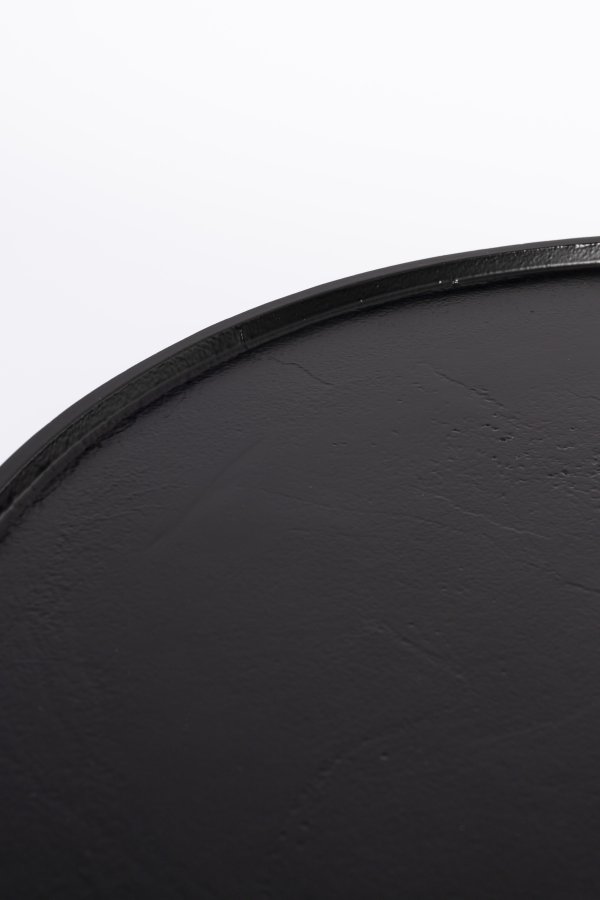 ZUIVER Floss sofabord, rund - sort aluminium (60)