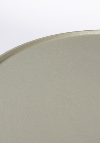 ZUIVER Floss sofabord, rund - gr aluminium (60)