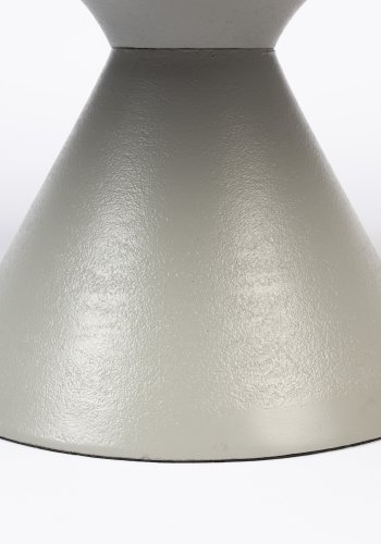 ZUIVER Floss sofabord, rund - gr aluminium (60)