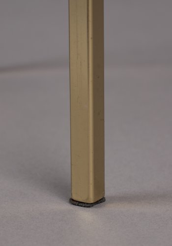 DUTCHBONE Vidrio sidebord, rund - glas og messing jern (40)