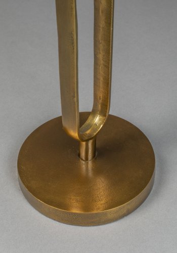 DUTCHBONE Sandook sidebord, rund - guld aluminium (52)