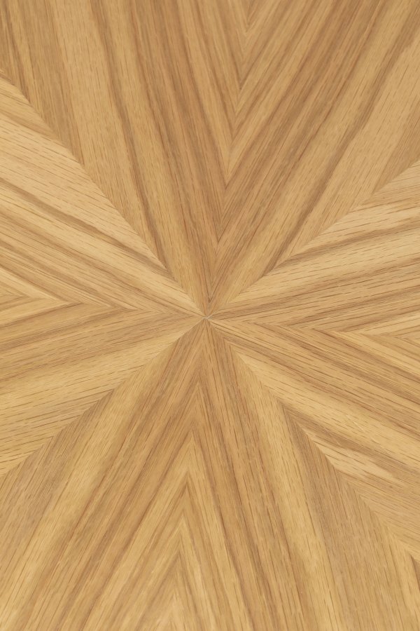WHITE LABEL LIVING Fabio sidebord, rund - natur egefinér og egetr (50)