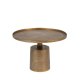 WHITE LABEL LIVING Mason sofabord, rund - antik messing aluminium/metal (60)
