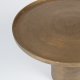 WHITE LABEL LIVING Mason sofabord, rund - antik messing aluminium/metal (60)