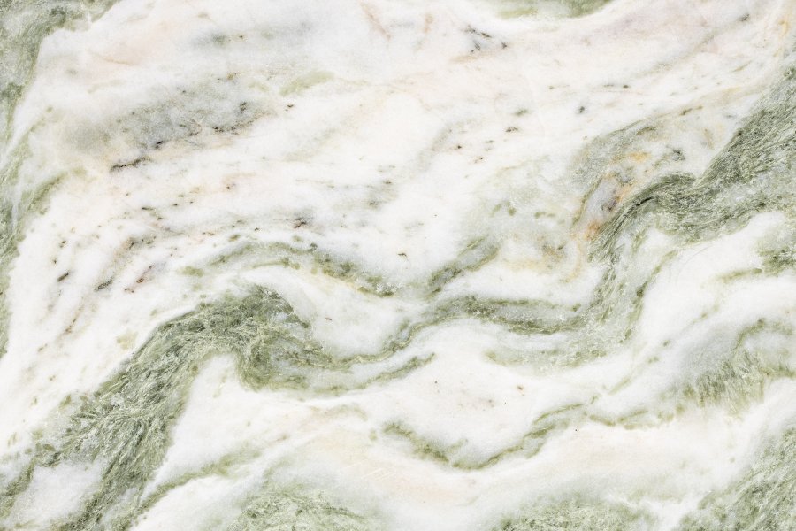 DUTCHBONE Salerno sidebord S, rund - grn marmor og guld stl (30)