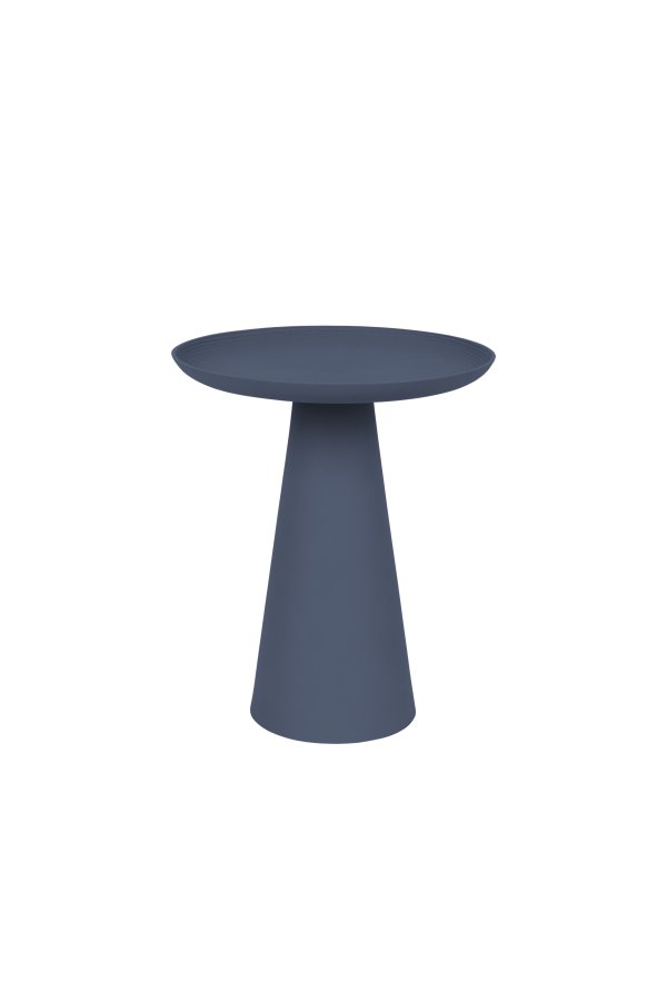 WHITE LABEL LIVING Ringar Medium sidebord, rund - bl metal (34,5)