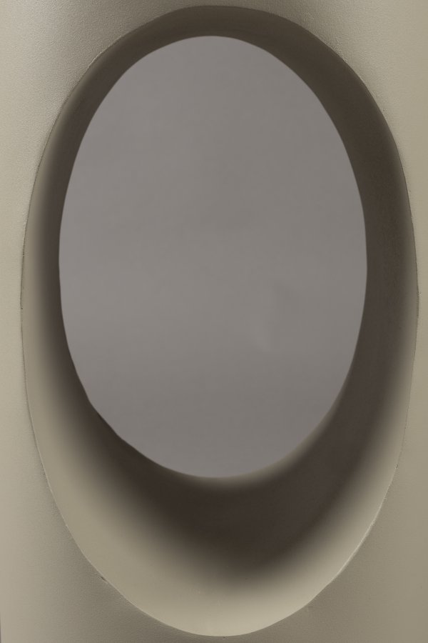 DUTCHBONE Sai sidebord, rund - sand jern (30)