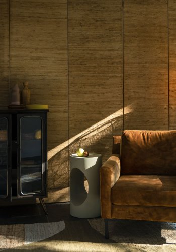 DUTCHBONE Sai sidebord, rund - sand jern (30)