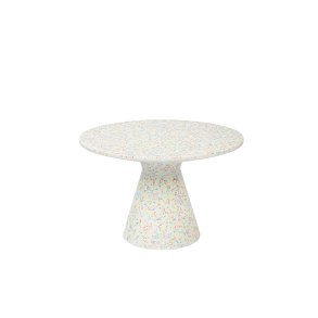 ZUIVER Victoria sofabord, rund - multifarvet genbrugt terrazzo (50)