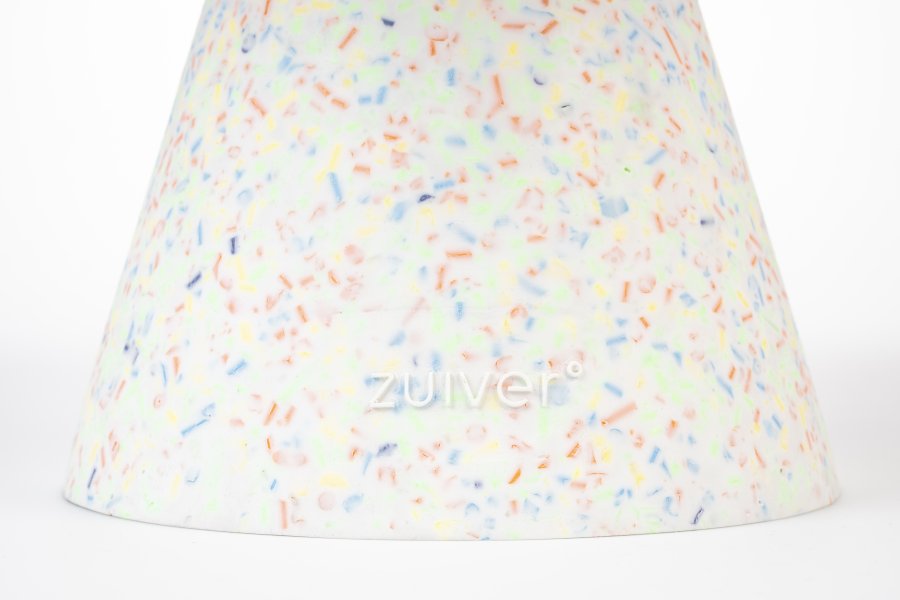 ZUIVER Victoria sofabord, rund - multifarvet genbrugt terrazzo (50)