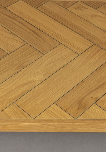 DUTCHBONE Klasse sofabord, sildeben, rektangulr - natur egetr og sort stl (120x60)