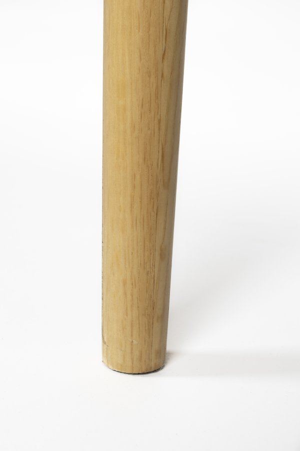 WHITE LABEL LIVING Fabio sildeben sofabord, rektangulr - natur egefinér og egetr (120X60)