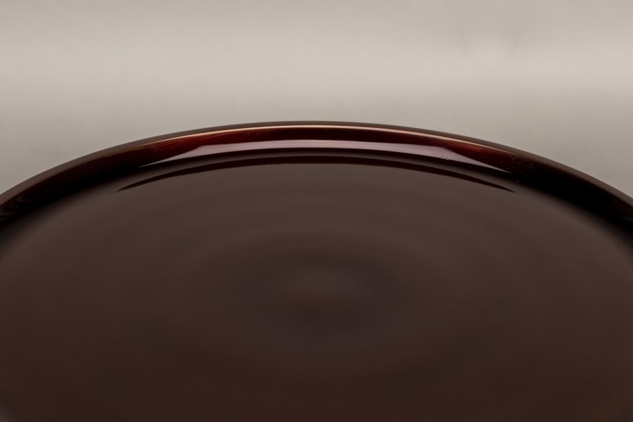 DUTCHBONE Pose sidebord, rund - brun marmor og brun aluminium (25)