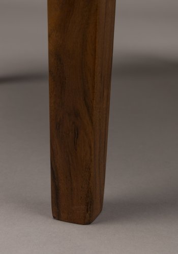 DUTCHBONE Shane bakkebord, rund - valnddefarvet tr (59)