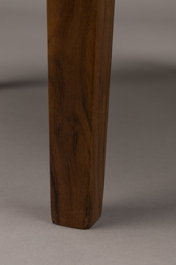 DUTCHBONE Shane bakkebord, rund - valnddefarvet tr (59)