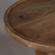DUTCHBONE Cath sidebord, rund - valnddefarvet mangotr (46)